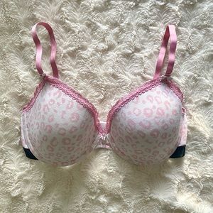 Victoria’s Secret Pink Cheetah Print 34D Bra